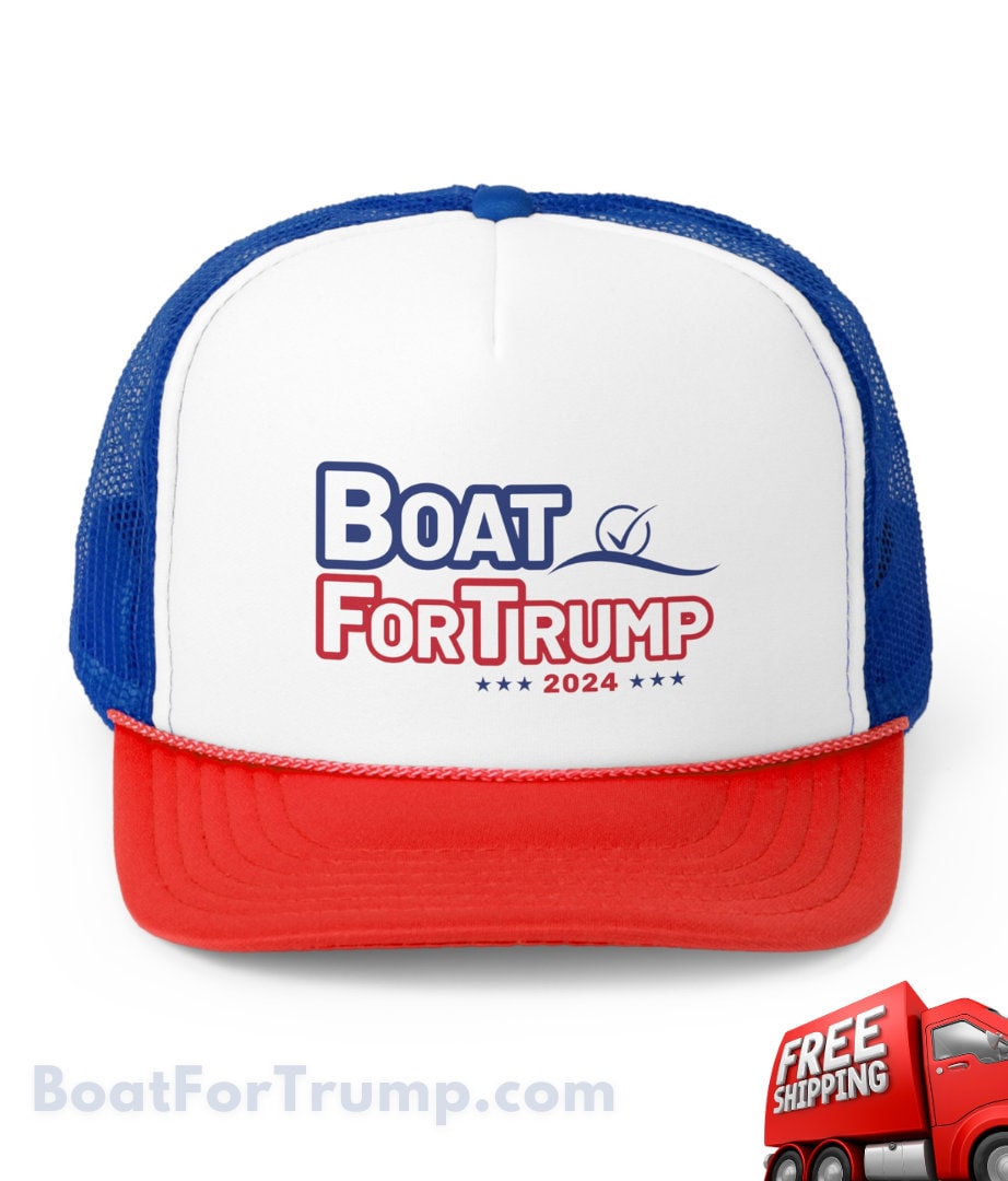 Boat For Trump - Hat